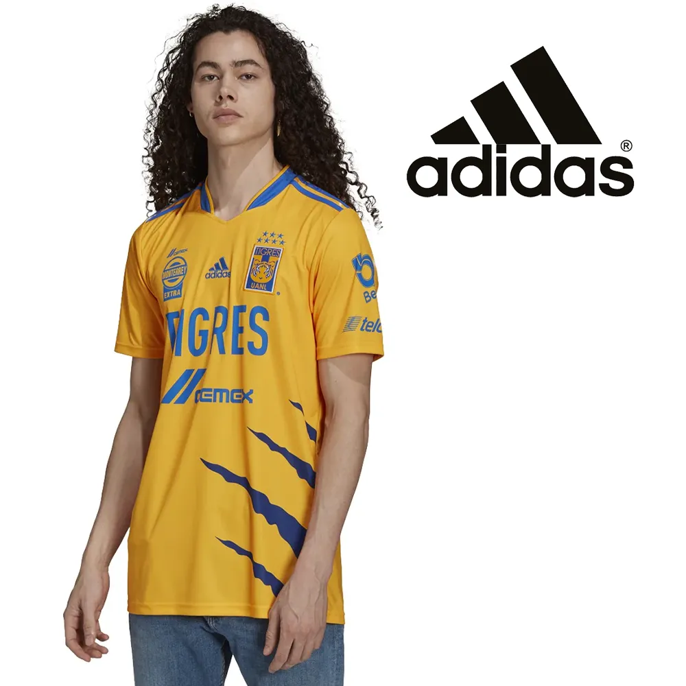 ADIDAS Men's Tigres UANL Home Jersey 21/22 SOCGQ9275