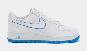 Air Force 1 '07 University Blue Mens Lifestyle Shoes (White/Blue)