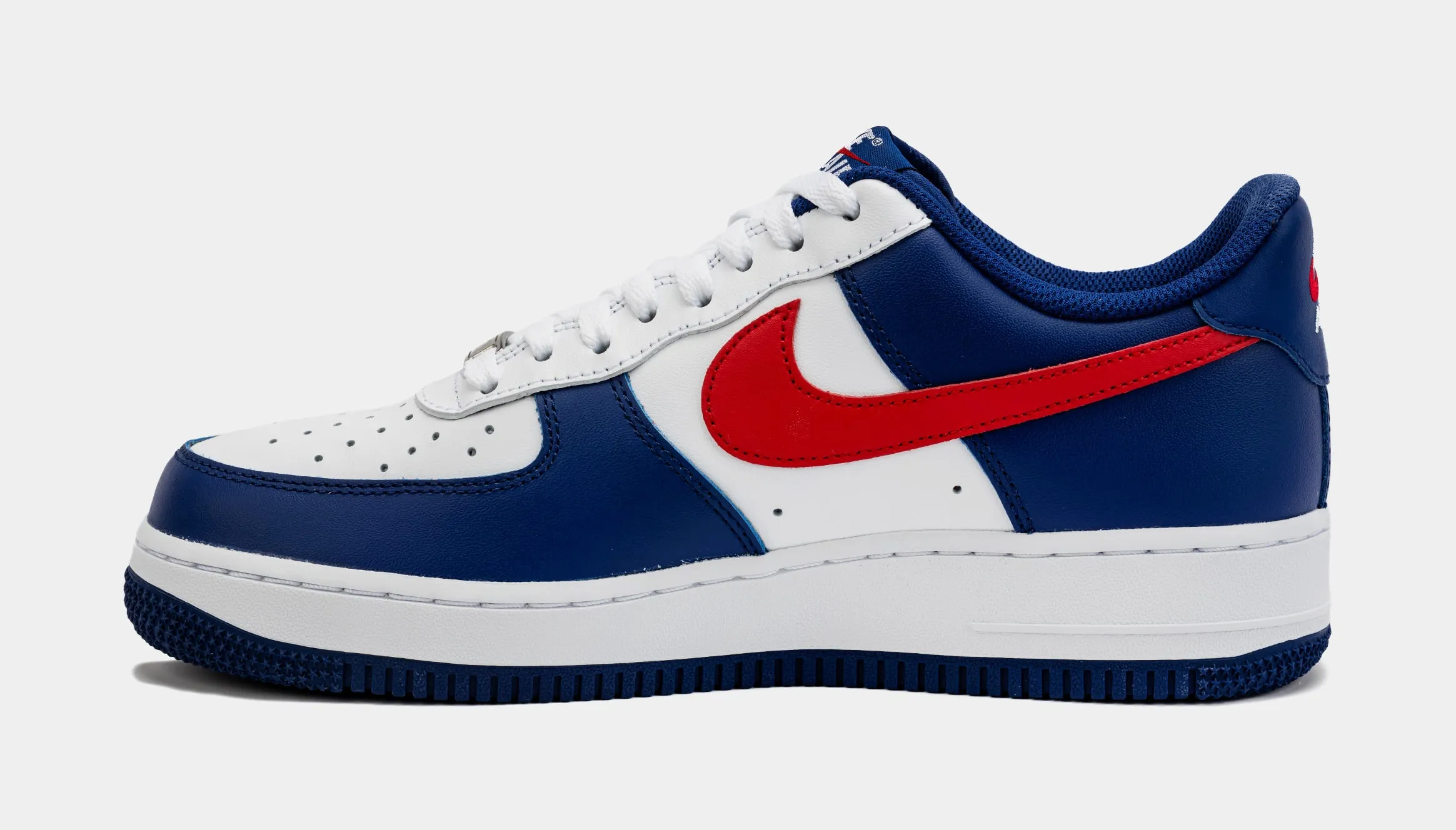 Air Force 1 '07 USA Mens Lifestyle Shoes (Blue/Red)