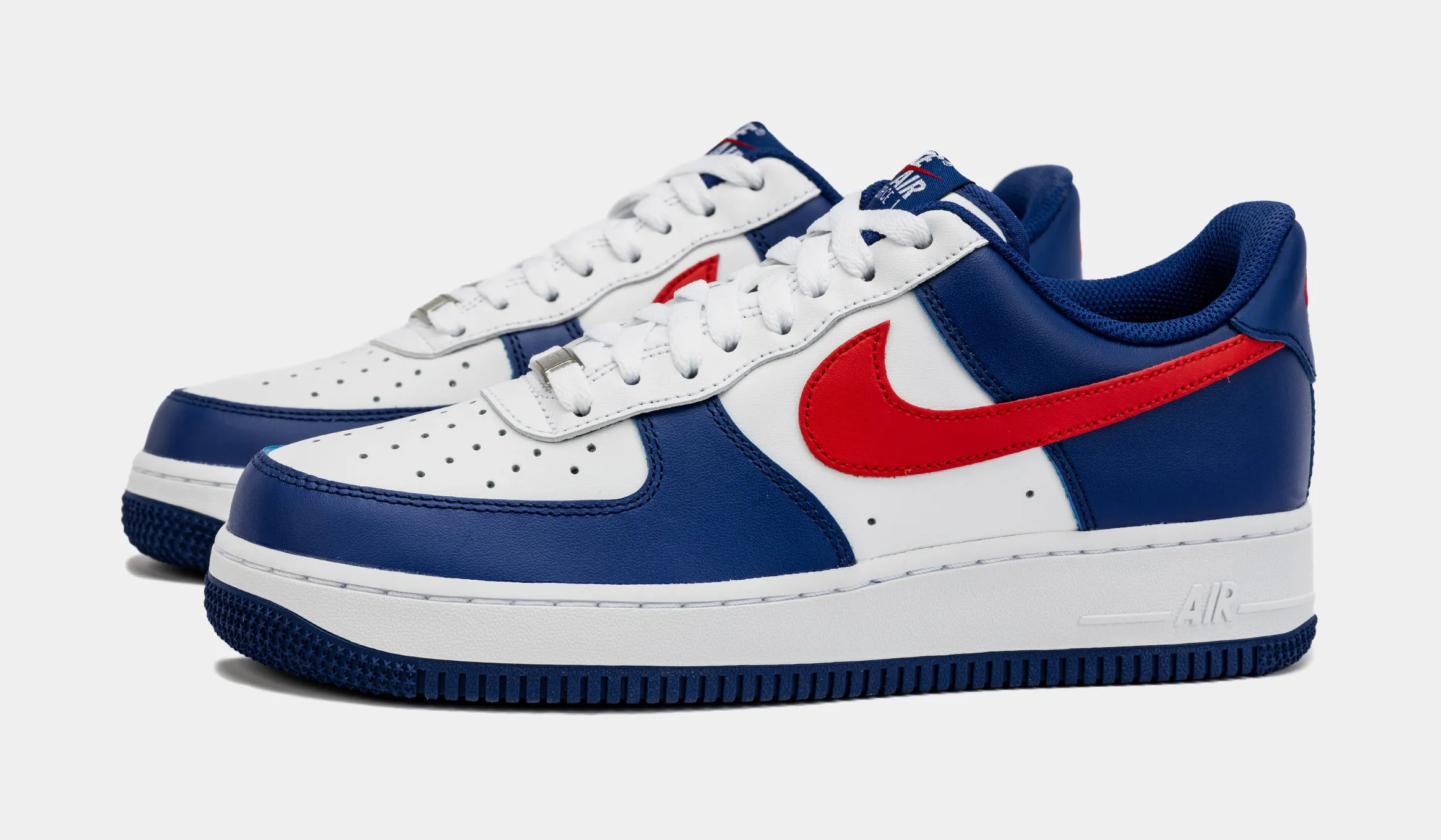 Air Force 1 '07 USA Mens Lifestyle Shoes (Blue/Red)