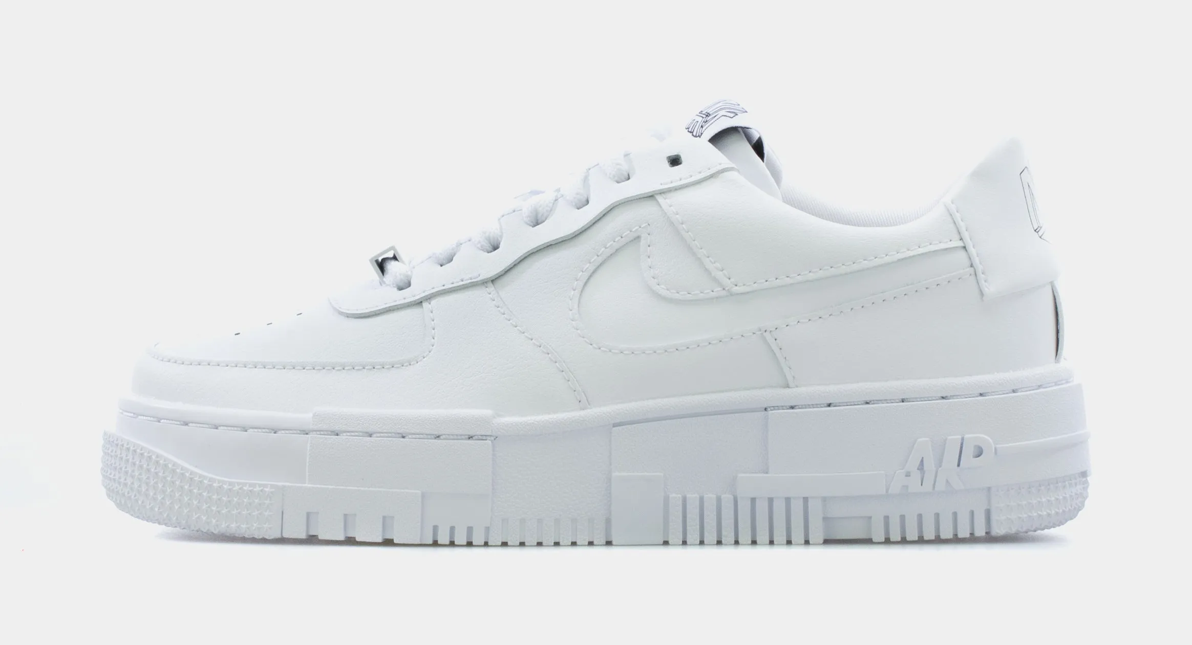 Air Force 1 Pixel Triple White Womens Lifestyle Shoes (White)