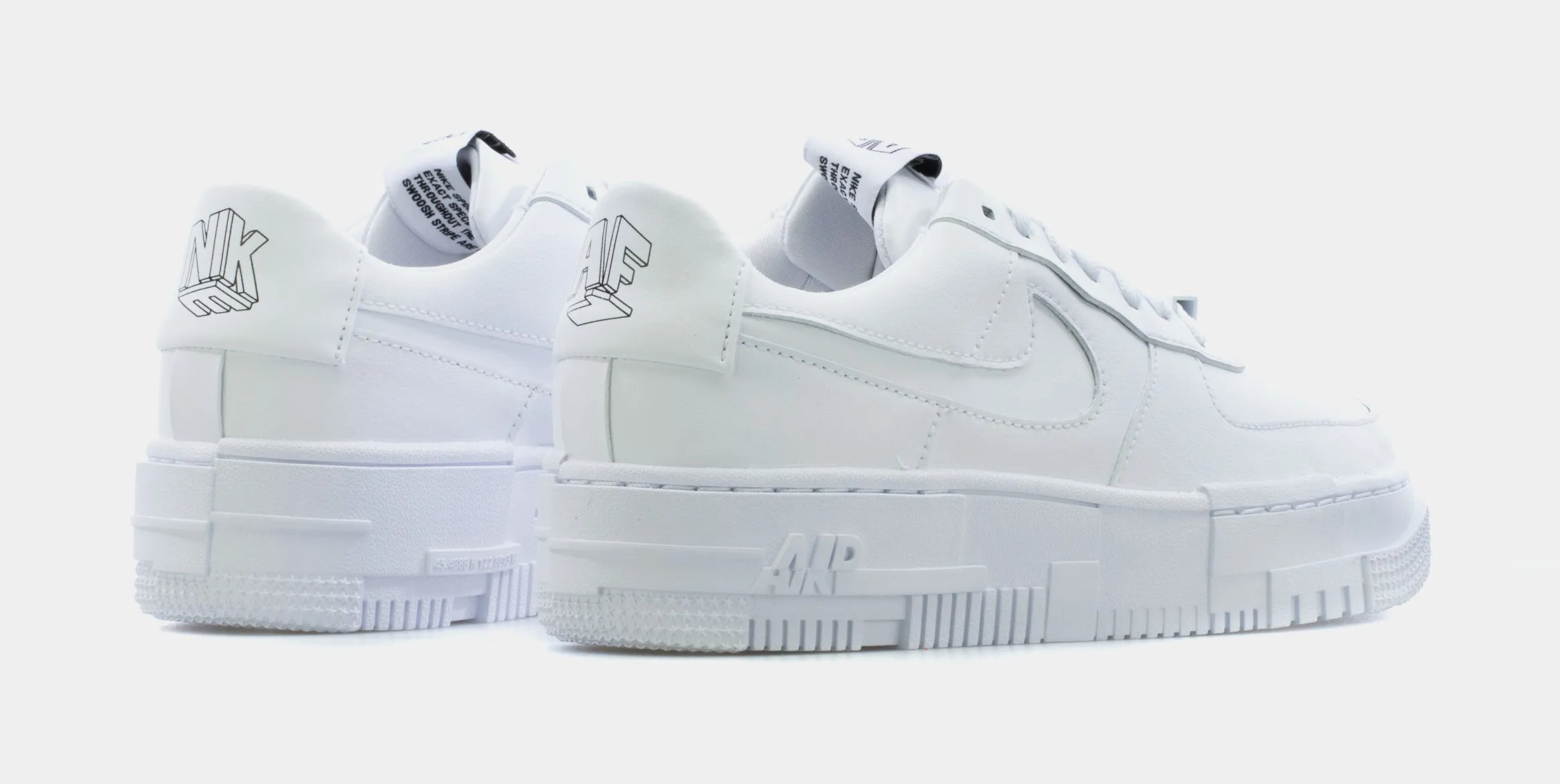 Air Force 1 Pixel Triple White Womens Lifestyle Shoes (White)