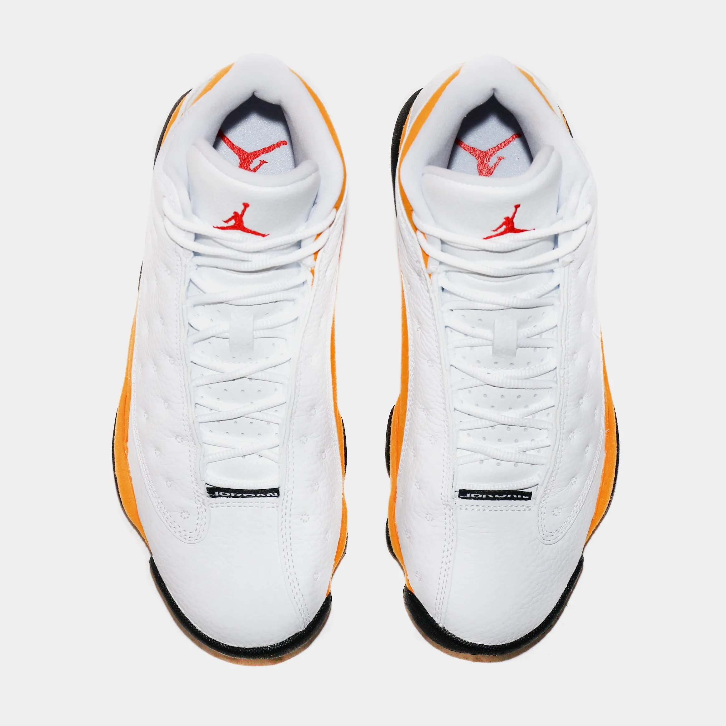 Air Jordan 13 Retro Del Sol Mens Lifestyle Shoes (White/Yellow) Limit One Per Customer