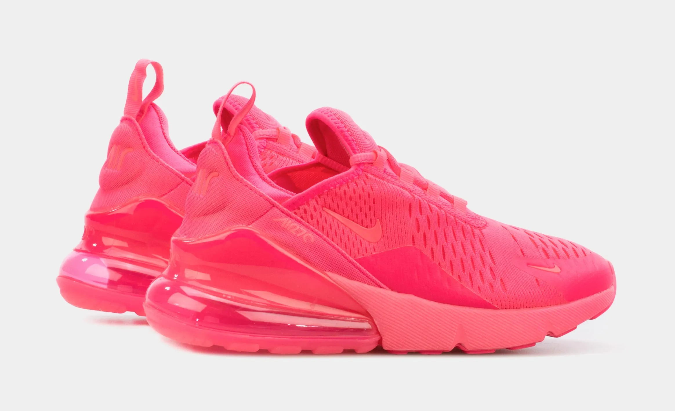 Air Max 270 Triple Pink Womens Running Shoes (Pink)