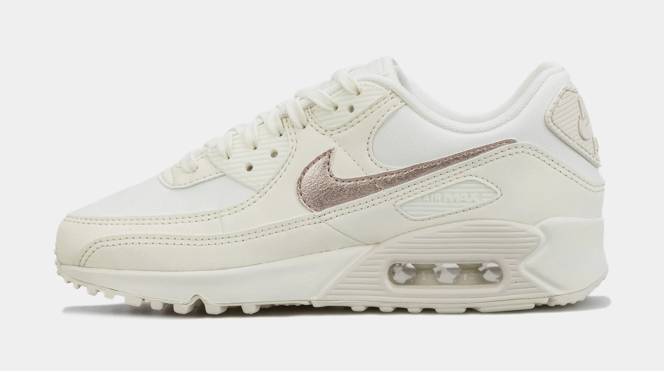 Air Max 90 Essentials Womens Lifestyle Shoes (White)