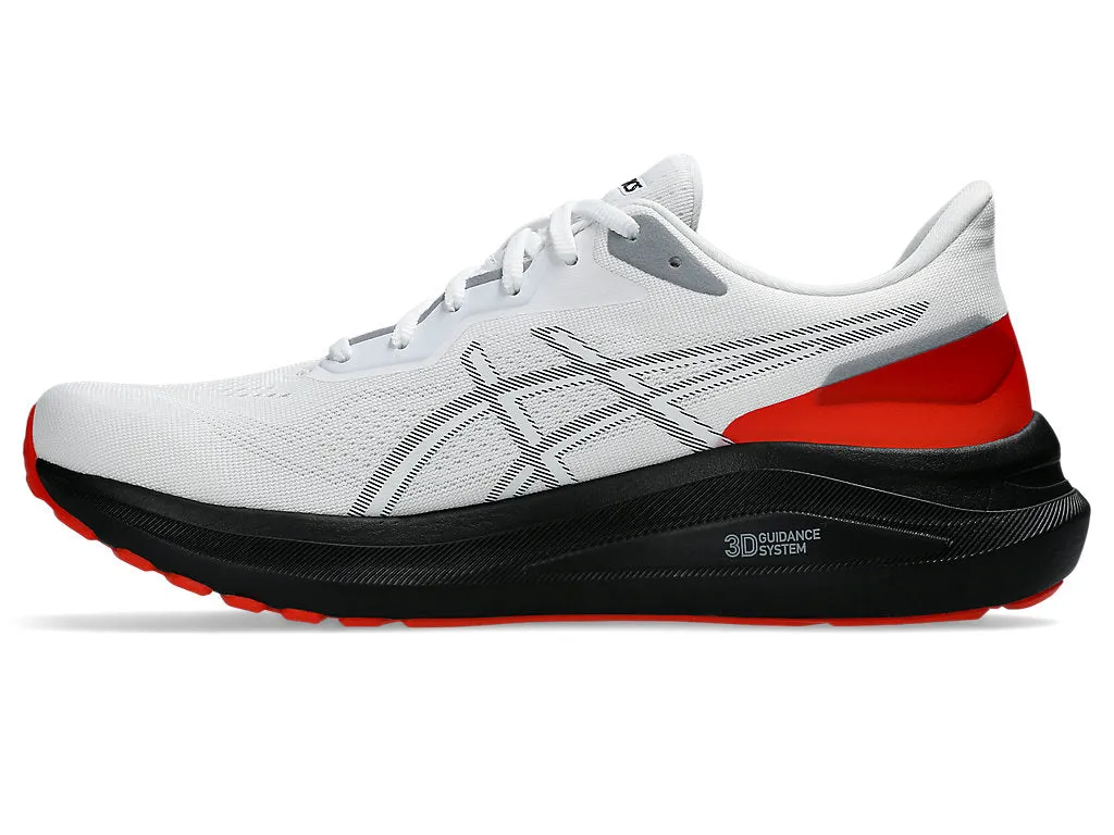 ASICS MEN'S GT 1000-13 WHITE/BLACK RUNNING SHOES