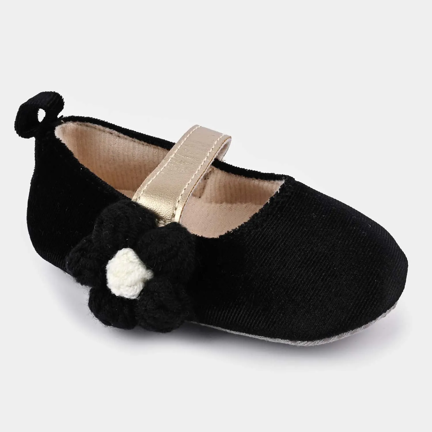 Baby Girl Shoes F42-BLACK