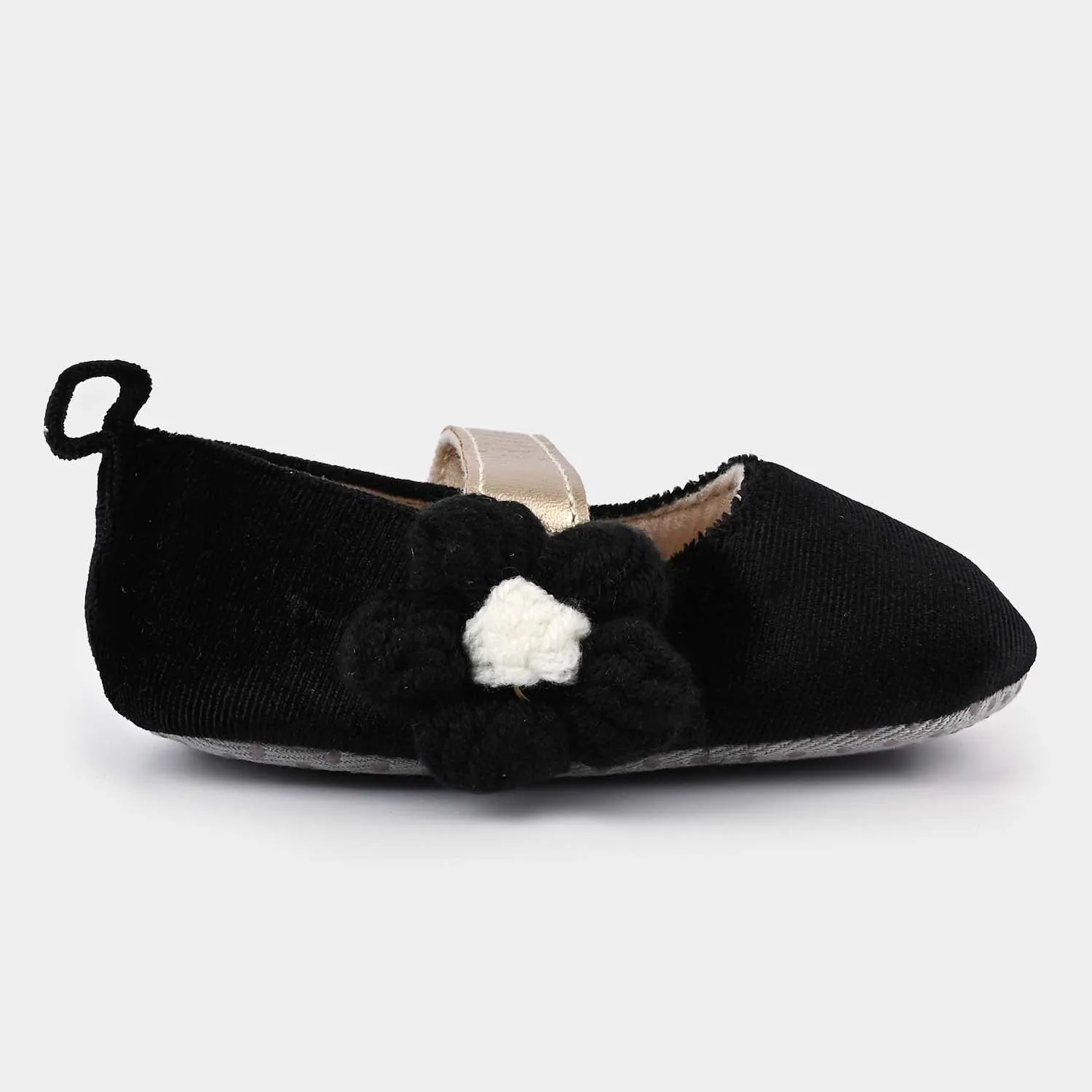 Baby Girl Shoes F42-BLACK