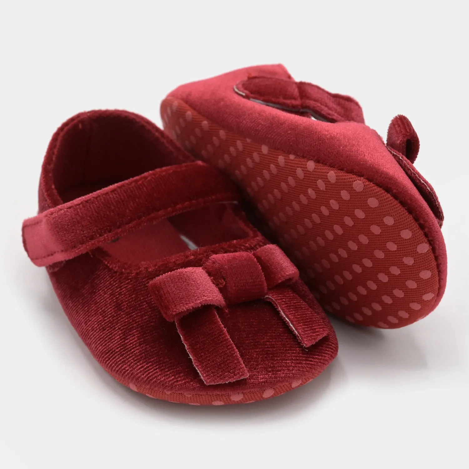 Baby Girls Shoes B281-Red