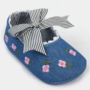 Baby Girls Shoes C-477-Blue