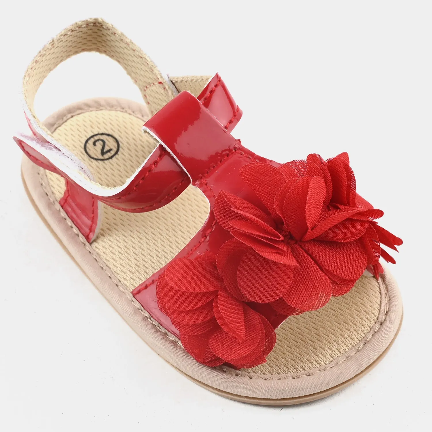 Baby Girls Shoes F05-Red