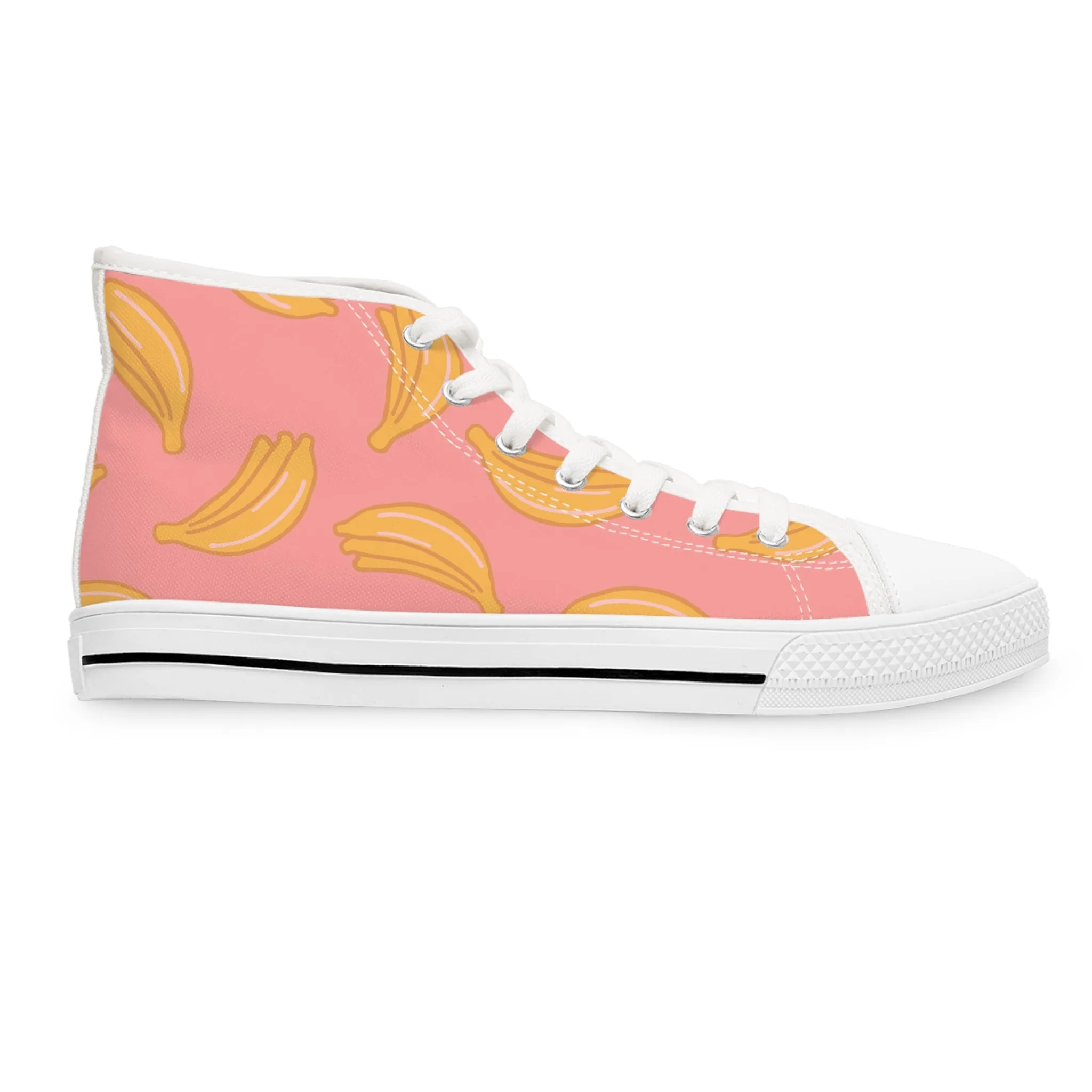 Bananas Women's High Top Sneakers