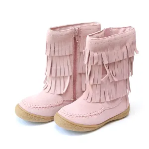 Boots 3-Tiered Fringe Leather | Winona