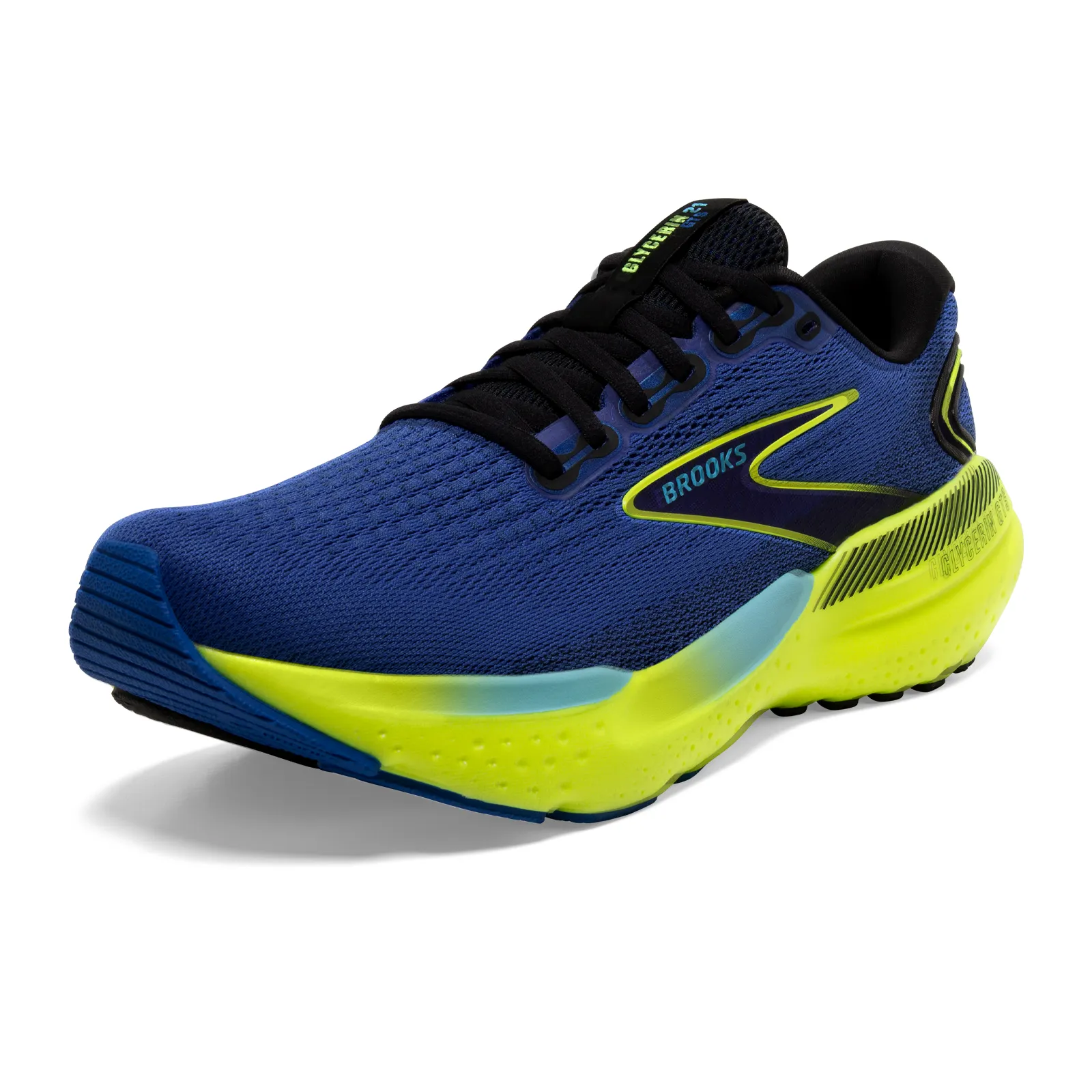 Brooks Glycerin GTS 21 Running Shoe (Men) - Blue/Nightlife/Black