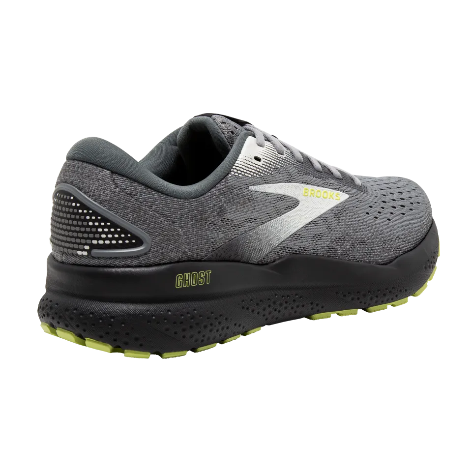 Brooks Men's Ghost 16 2E Width Primer/Grey/Lime