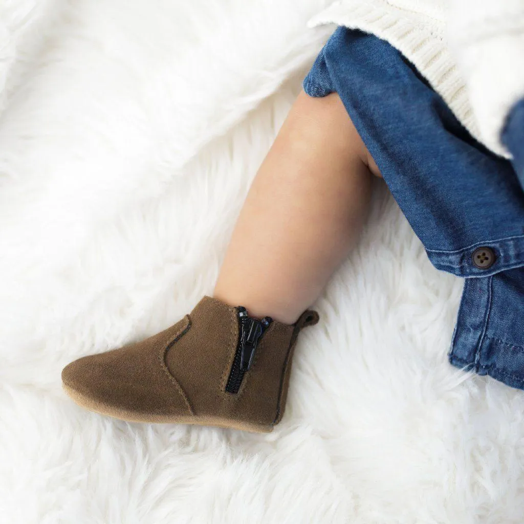 Brown Suede Chelsea