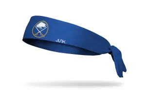 Buffalo Sabres: Logo Blue Tie Headband