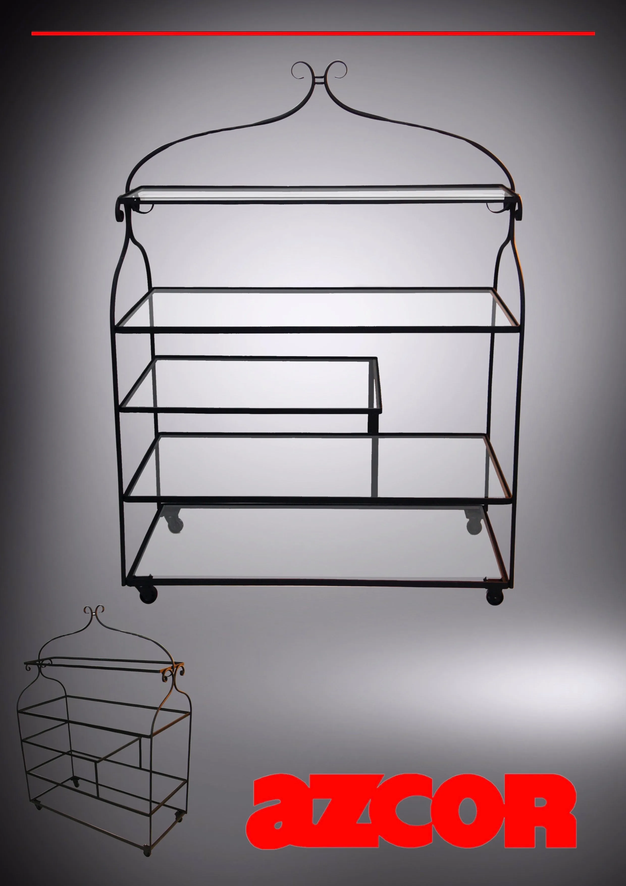 Buffet Cart Modern