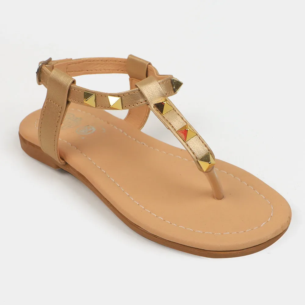 Casual Girls Sandal 909-34 - Gold