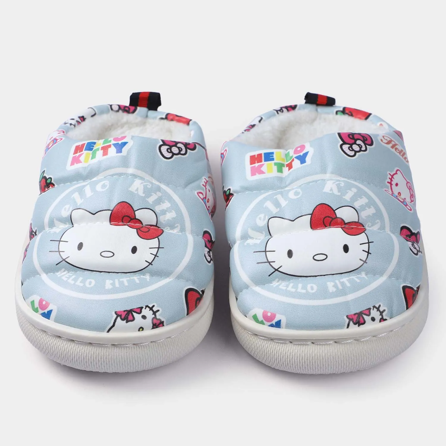 Character Girls Slipper Fur Character-Ice Blue