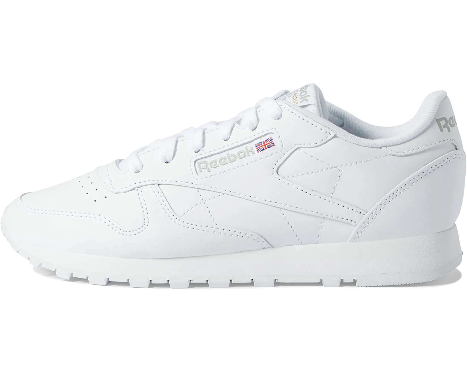 Classic Leather Reebok Lifestyle Sneakers, white