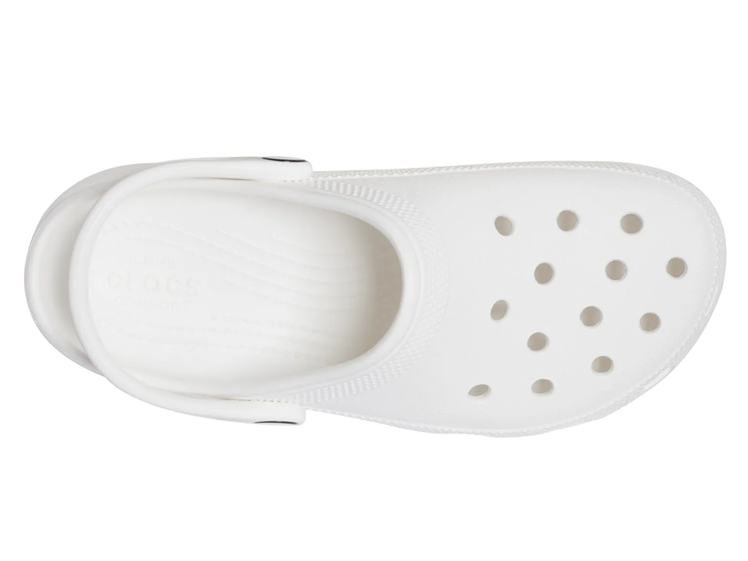 Crocs Classic Platform clogs, white