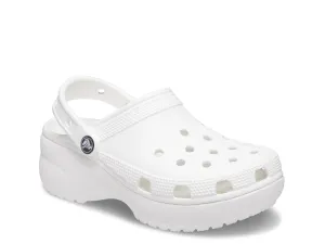 Crocs Classic Platform clogs, white