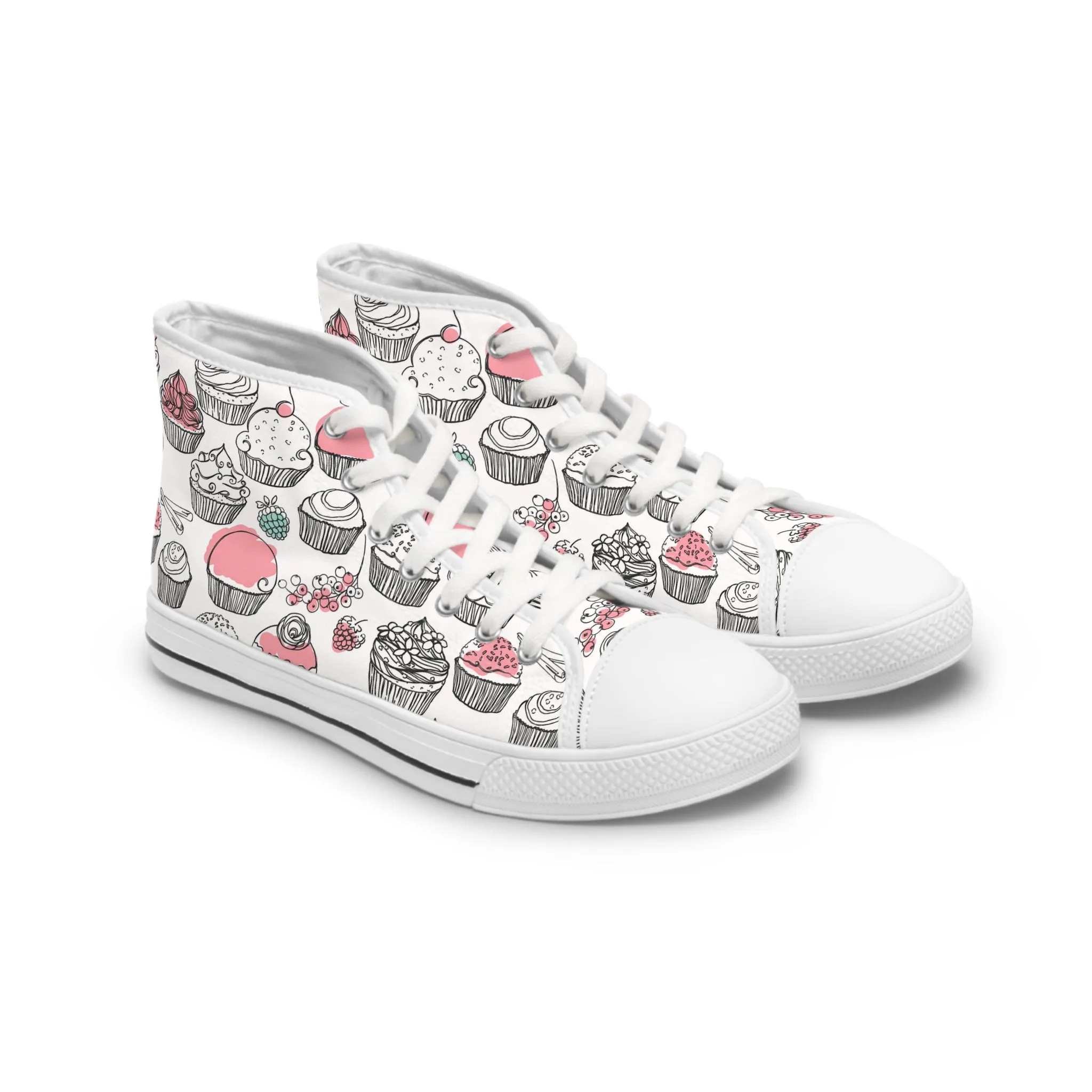 Cupcakes Women's High Top Sneakers