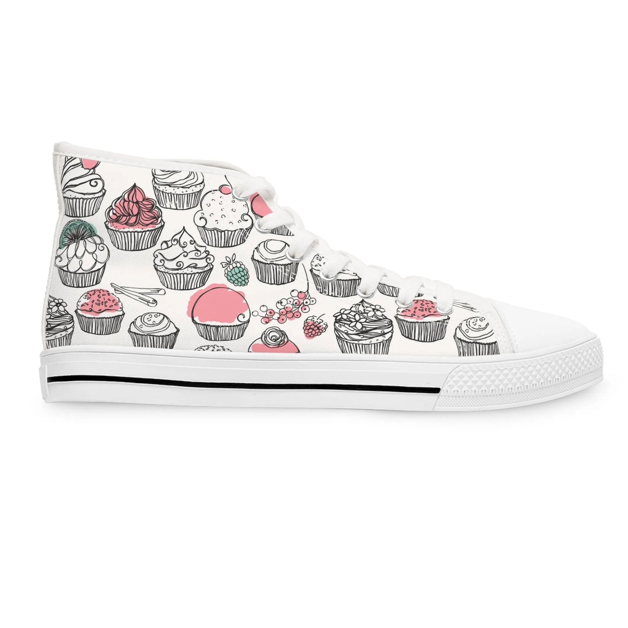 Cupcakes Women's High Top Sneakers