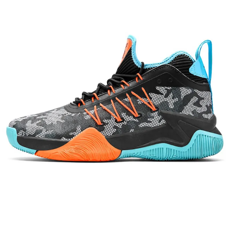 Cushioning High Top Sports Shoes / Unisex Basketball Sneakers - SF0740