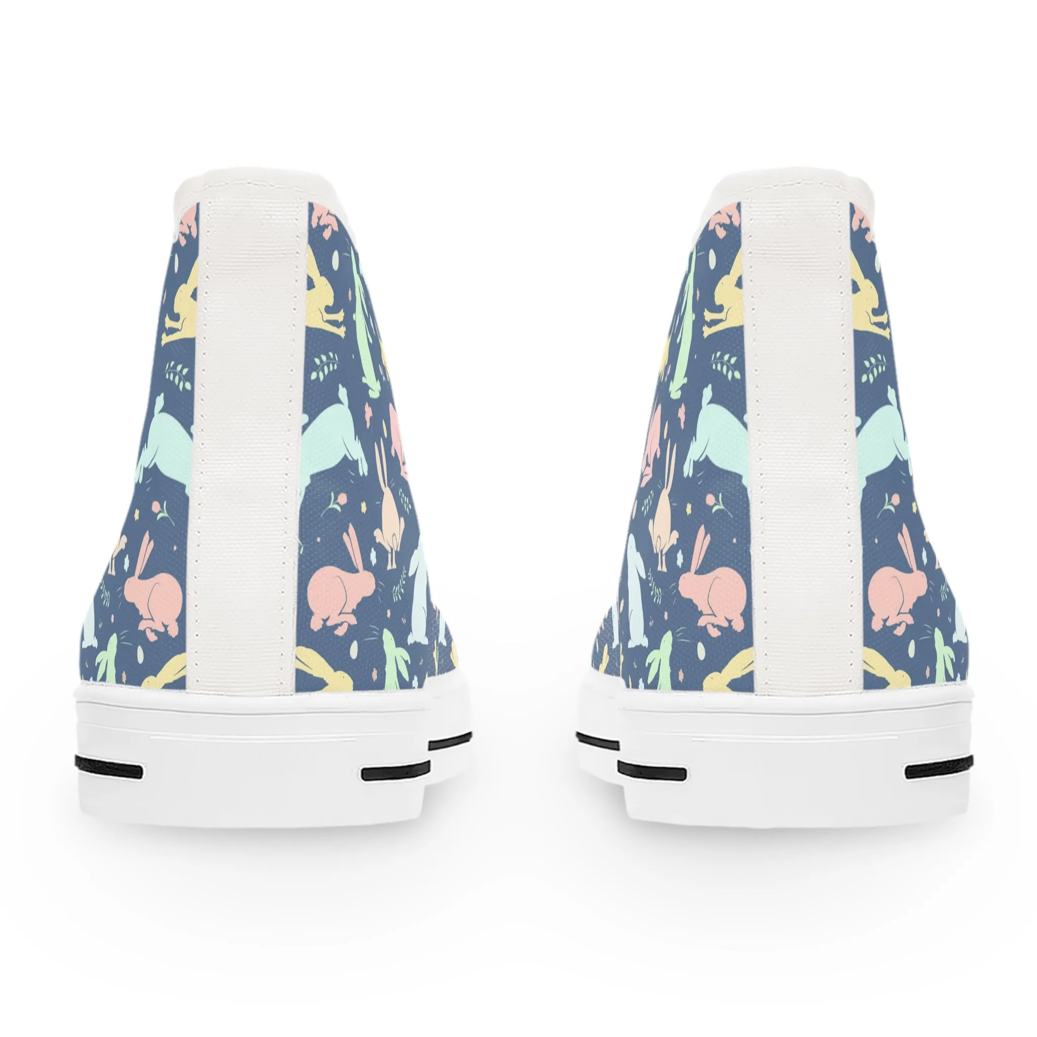 Cute Rabbit Women's High Top Sneakers