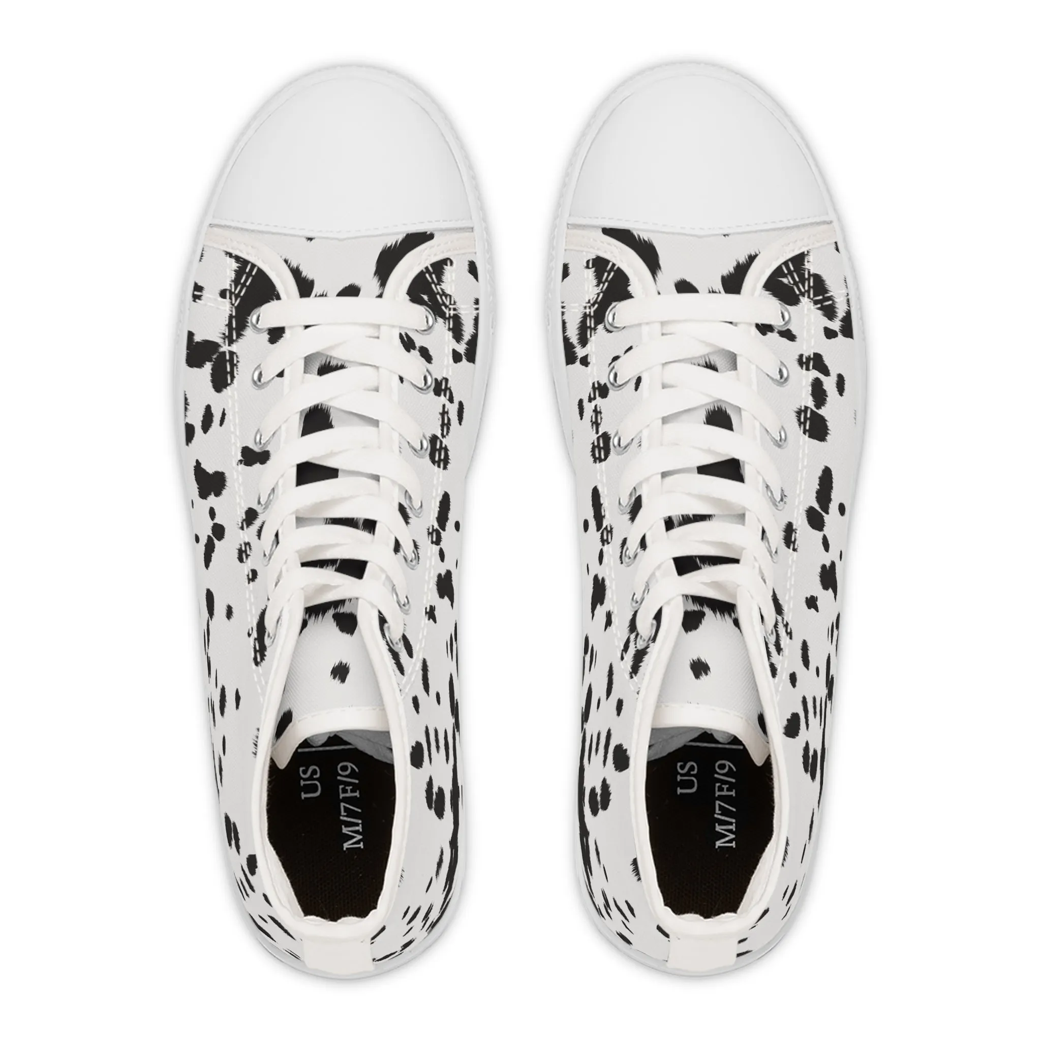 Dalmatian Women's High Top Sneakers