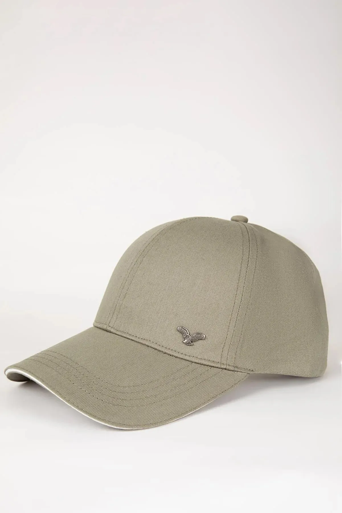 Defacto Men's Khaki Cotton Baseball Basketball Hat