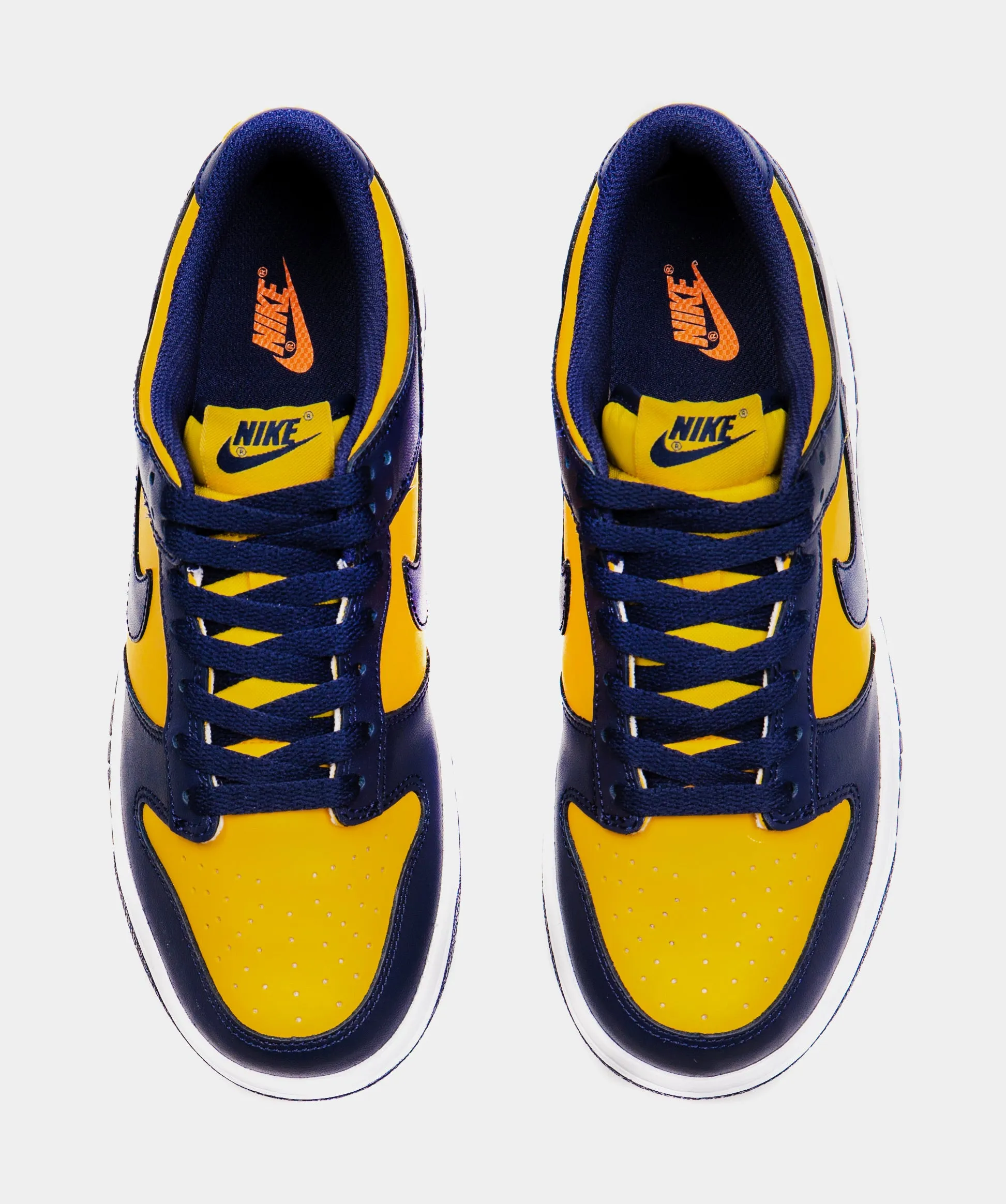 Dunk Low Michigan Grade School Lifestyle Shoe (Yellow/Navy)