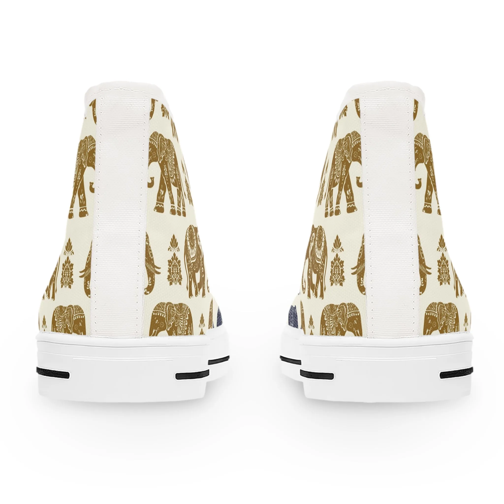 Elephants Women's High Top Sneakers