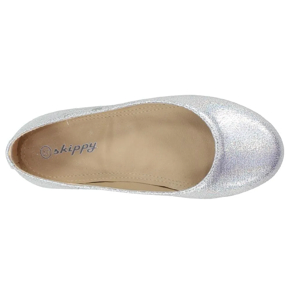 Girls' Silver Ballerina