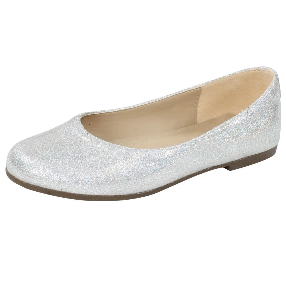 Girls' Silver Ballerina