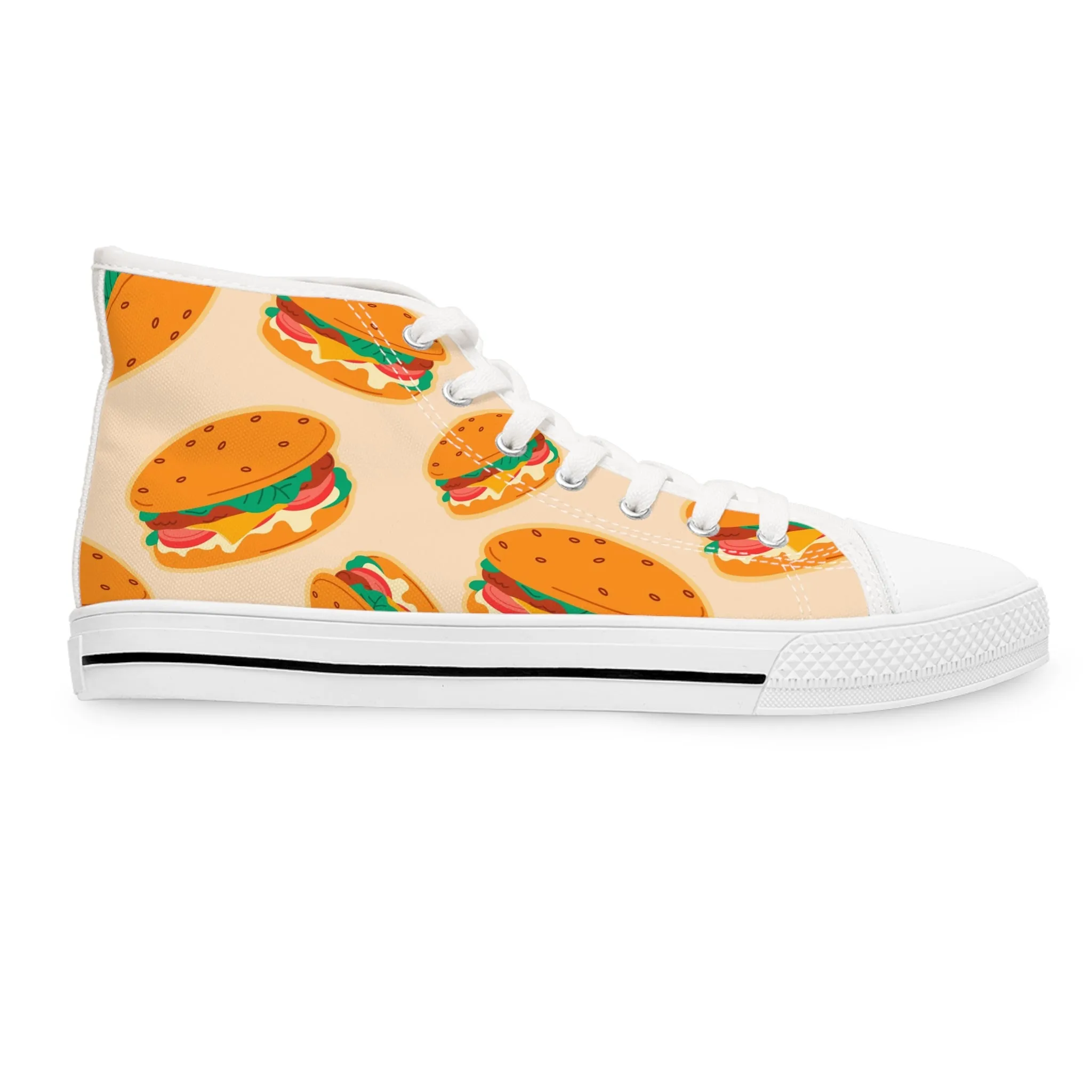 Hamburger Women's High Top Sneakers