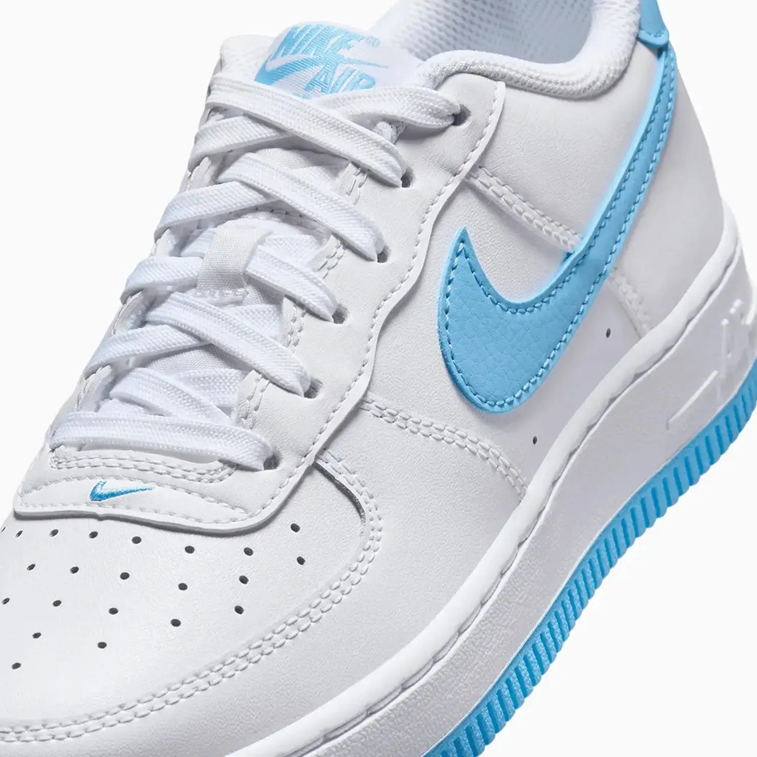 Kid's Air Force 1 "Aquarius Blue" Grade School