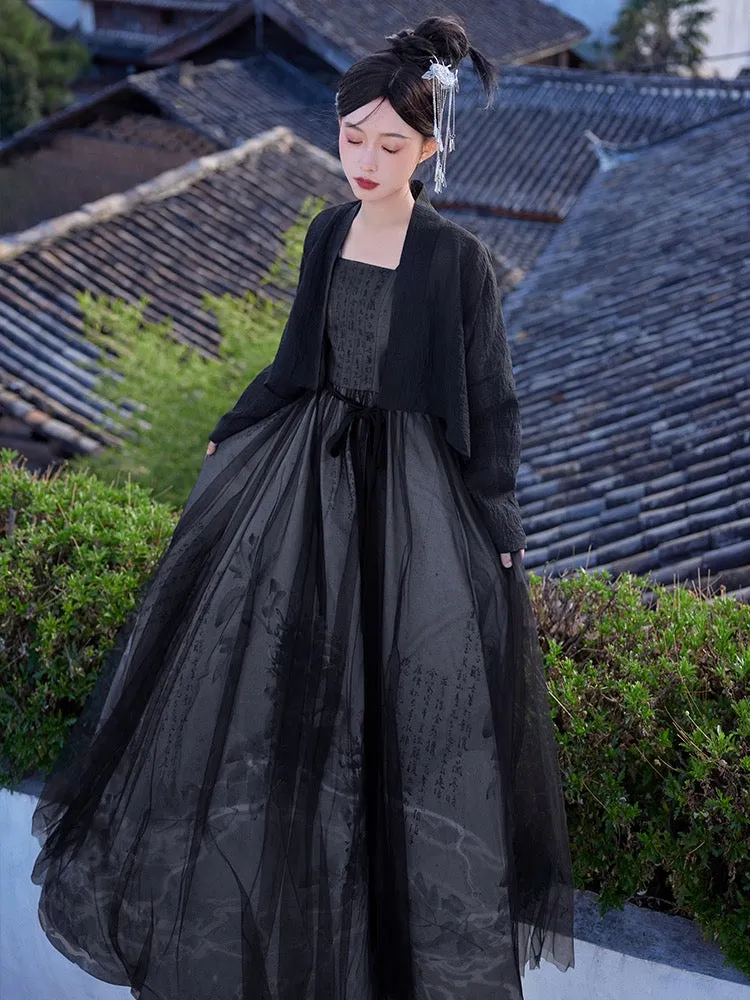 Kiera Modern Tang Style Hanfu Dress