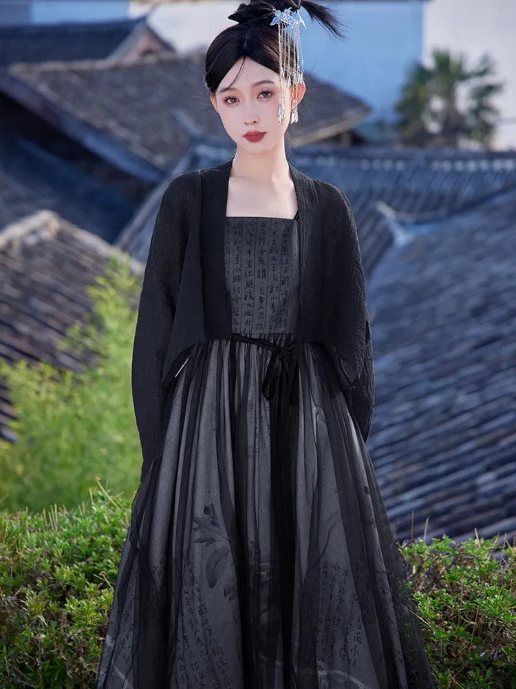 Kiera Modern Tang Style Hanfu Dress