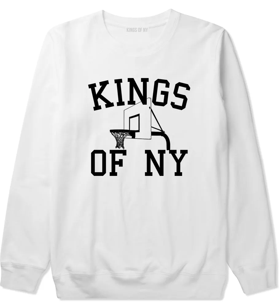 Kings Of NY Basketball Hoop Mens Crewneck Sweatshirt