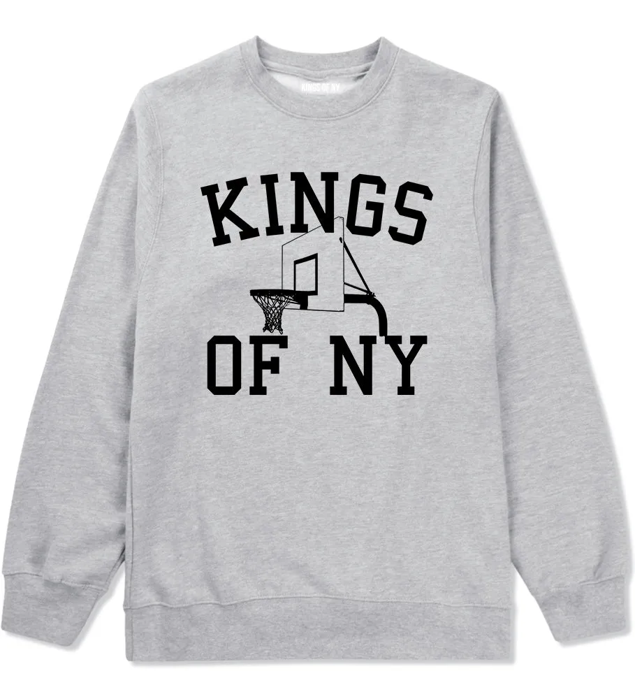 Kings Of NY Basketball Hoop Mens Crewneck Sweatshirt