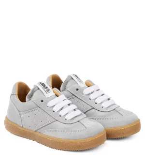 Leather sneakers Mm6 Maison Margiela Kids, beige