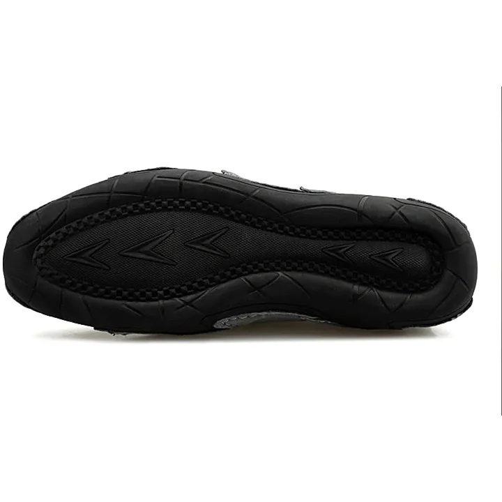 Men  Flat soft leather breathable moccasins