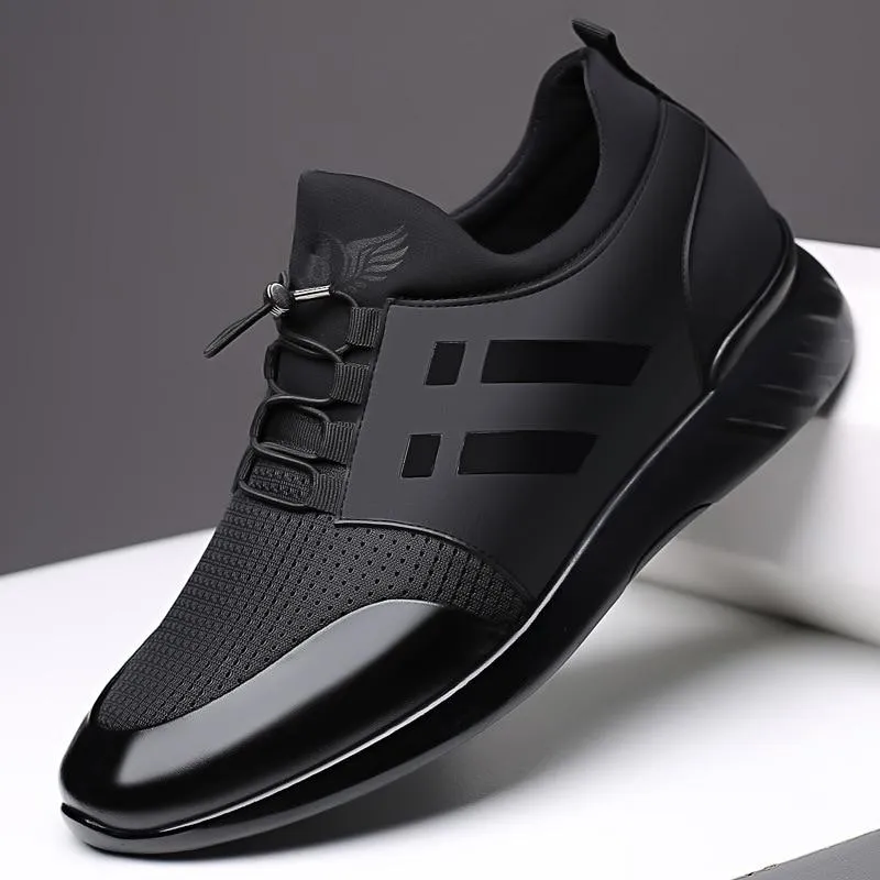 Men Height Increasing Breathable Summer Casual Shoes