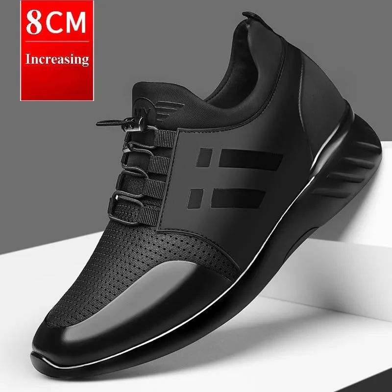 Men Height Increasing Breathable Summer Casual Shoes