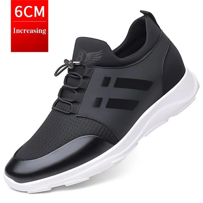 Men Height Increasing Breathable Summer Casual Shoes