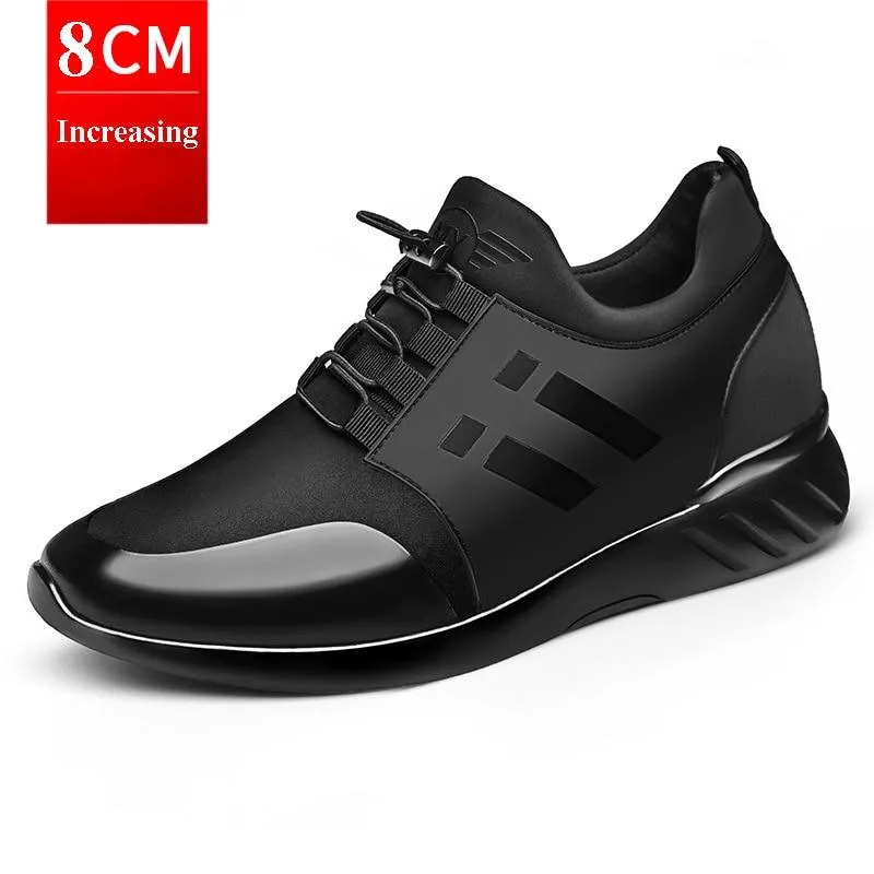 Men Height Increasing Breathable Summer Casual Shoes