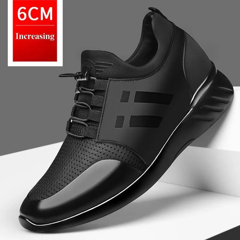 Men Height Increasing Breathable Summer Casual Shoes